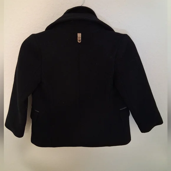 Authentic NWOT MACKAGE Kids Unisex Wool Coat / Peacoat Size 8 - Picture 2 of 9